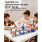 Science STEM Kits for Kids - 66 Pcs Electronics Exploration DIY Circuit Set with 1200+ Projects & Manual Science STEM Kits for Kids - 66 Pcs Electronics Exploration DIY Circuit Set with 1200+ Projects & Manual