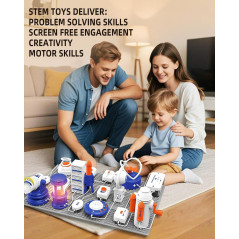 Kits STEM pour Enfants 66 Pièces +1200 Projets DIY Éducatifs