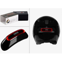 Cosmo Moto, rear brake light to avoid distress