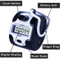 Handheld Manual Digital Clicker Tally Counter, 5-Digit Mechanical Palm Counter for Stitch, People, Golf, Lap Handheld Manual Digital Clicker Tally Counter, 5-Digit Mechanical Palm Counter for Stitch, People, Golf, Lap