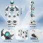 VATOS Robot Télécommandé Programmable 15,4 pour Enfants avec Chant, Danse, Détection Gestuelle & Voix VATOS Robot Télécommandé Programmable 15,4 pour Enfants avec Chant, Danse, Détection Gestuelle & Voix