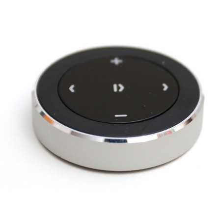 Satechi Bluetooth Media Button: Wireless Remote for Music Control in Car & Home