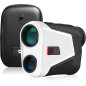 WOSPORTS Red OLED Golf Rangefinder with Slope, 1200 Yards, 7X Magnification, Magnetic Flag Lock & Vibration WOSPORTS Red OLED Golf Rangefinder with Slope, 1200 Yards, 7X Magnification, Magnetic Flag Lock & Vibration