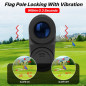 WOSPORTS Télémètre Golf Rouge OLED 1200 Yards 7X Zoom avec Inclinaison et Fixation Magnétique Vibrante WOSPORTS Télémètre Golf Rouge OLED 1200 Yards 7X Zoom avec Inclinaison et Fixation Magnétique Vibrante