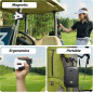 WOSPORTS Télémètre Golf Rouge OLED 1200 Yards 7X Zoom avec Inclinaison et Fixation Magnétique Vibrante WOSPORTS Télémètre Golf Rouge OLED 1200 Yards 7X Zoom avec Inclinaison et Fixation Magnétique Vibrante