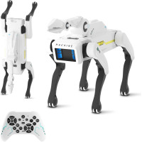 Interactive Robot Dog with Claw – STEM Pet, Voice & Remote Control, 30+ Actions, Durable for Kids 6+