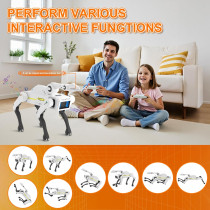 Robot Chien Interactif Claw - Voix & Télécommande, 30+ Actions