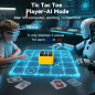 Rechargeable Tic Tac Toe & Brain Games Touchscreen Handheld Puzzle Box – Portable Yellow Travel Toy Gift Rechargeable Tic Tac Toe & Brain Games Touchscreen Handheld Puzzle Box – Portable Yellow Travel Toy Gift
