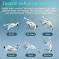 8008 Robot Chien Intelligent, Chiot Robotique AI, Télécommande, Actions Programmables, Jouet Interactif Amusant 8008 Robot Chien Intelligent, Chiot Robotique AI, Télécommande, Actions Programmables, Jouet Interactif Amusant