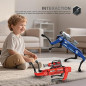 8021 AI Robot Dog with Voice Control, Remote, Spray, Mechanical Arm - Firefighting, Music Dance STEM Toy