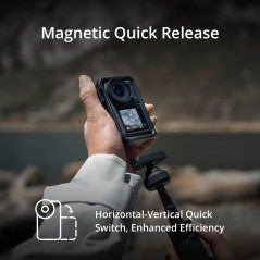 DJI Osmo Action 4 Combo: 4K/120fps Waterproof Action Camera, 160 Min Battery