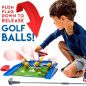 Franklin Sports Mini Putt Golf Game for Kids - Electronic Indoor Spin n' Putt with Putter & Balls