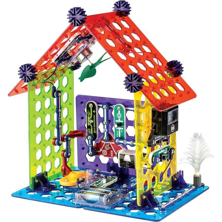 Snap Circuits Elenco Kit Électronique Ma Maison pour Enfants dès 8 Ans et Plus Snap Circuits Elenco Kit Électronique Ma Maison pour Enfants dès 8 Ans et Plus