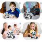 Aikmi Robot Télécommandé Rechargeable avec Projecteur, Capteur Gestuel et Musique pour Enfants 5-7 ans (Blanc)