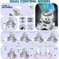 Aikmi Rechargeable Remote Control Robot Toy with Projector Night Light, Gesture Sensor & Music, White Aikmi Rechargeable Remote Control Robot Toy with Projector Night Light, Gesture Sensor & Music, White
