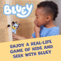 Figurine Électronique Bluey Cache-Cache, Articulée, Musicale avec Mode Danse, Jouet Interactif 3+ ans Figurine Électronique Bluey Cache-Cache, Articulée, Musicale avec Mode Danse, Jouet Interactif 3+ ans