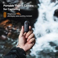 Z10 4K Action Camera 128GB Waterproof Sports Cam with Magnetic Clip & Quick-Mount Accessories – No WiFi/Bluetooth