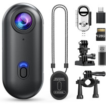 Caméra Z10 4K Sport Étanche 128GB + Accessoires Rapides