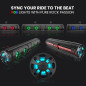 28 Waterproof Golf Cart Sound Bar Bluetooth, RGB Lighting, 8 Speaker HiFi 2.1HD Amplified w/ T Bracket 28 Waterproof Golf Cart Sound Bar Bluetooth, RGB Lighting, 8 Speaker HiFi 2.1HD Amplified w/ T Bracket