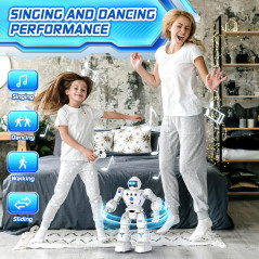 Robot Télécommandé Enfant 3-12 ans : Danse, Marche, Chante