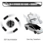Remote Control Cyber Transformer Car 2.4GHz One-Button Deformation 360° Rotation Drift RC Truck Toy for Kids Remote Control Cyber Transformer Car 2.4GHz One-Button Deformation 360° Rotation Drift RC Truck Toy for Kids