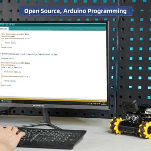 miniAuto AI Vision Robot Car for Arduino with ESP32 Camera & Sensors
