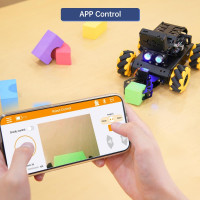 miniAuto AI Vision Robot Car for Arduino with ESP32 Camera, Line Tracking, Obstacle Avoidance, STEM Kit