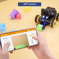 miniAuto AI Vision Robot Car for Arduino with ESP32 Camera, Line Tracking, Obstacle Avoidance, STEM Kit