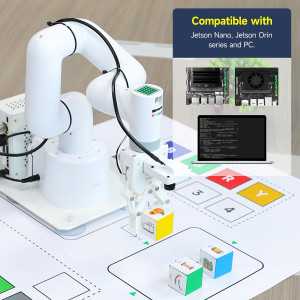 Yahboom 7Axis Robot Arm for Jetson Orin NX 16GB AI & APP Control