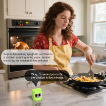Mini AI Robot Desk Companion - ChatGPT-4o Smart Voice Interactive Robot