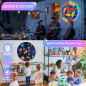 Fléchettes LED 2 en 1 29 avec 12 Balles Lumineuses, 12 Jeux, Contrôle APP, Intérieur & Extérieur Enfants 8-12 ans Fléchettes LED 2 en 1 29 avec 12 Balles Lumineuses, 12 Jeux, Contrôle APP, Intérieur & Extérieur Enfants 8-12 ans