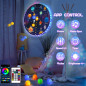 2-in-1 29 Large LED Dart Board with 12 Sticky Balls, 8-12 Games, APP Control - Indoor & Outdoor Kids Toy 2-in-1 29 Large LED Dart Board with 12 Sticky Balls, 8-12 Games, APP Control - Indoor & Outdoor Kids Toy