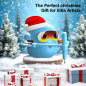 Drawing Robot for Kids Montessori Educational Toy with Voice Interaction, 100 Cards, 16 Pens & Music Gift Drawing Robot for Kids Montessori Educational Toy with Voice Interaction, 100 Cards, 16 Pens & Music Gift