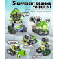 5in1 STEM AI Robot Building Set, 478Pcs APP & Remote Control Coding Toy for Kids 6-12, Educational Gift