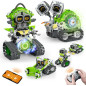 5in1 STEM AI Robot Building Set, 478Pcs APP & Remote Control Coding Toy for Kids 6-12, Educational Gift