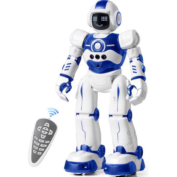 Robot programmable télécommandé pour enfants 4-10 ans - danse, gestes et capteurs, cadeau anniversaire