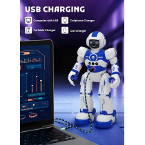 Robot Jouet Programmable pour Enfants 4-10 ans Cadeau Anniversaire