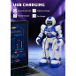 Robot programmable télécommandé pour enfants 4-10 ans - danse, gestes et capteurs, cadeau anniversaire