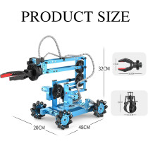 Robot Arm Kit 2 en 1 avec télécommande, cadeau idéal