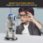 Programmable 12 LED RC Robot Toy - Interactive Dancing & Talking Robot for Kids
