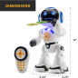 Programmable 12 LED RC Robot Toy - Interactive Dancing & Talking Robot for Kids