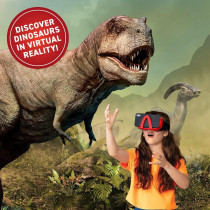 Boîte Cadeau VR Dinosaures Abacus Brands - Jeu Éducatif STEM