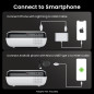HAPPRUN 1080P Bluetooth Portable Projector, Full HD Outdoor Movie with Built-in Speaker, Multi-Device Compatible HAPPRUN 1080P Bluetooth Portable Projector, Full HD Outdoor Movie with Built-in Speaker, Multi-Device Compatible