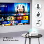 TMY 1080P Full HD Portable Mini Projector with Bluetooth, Screen, TV Stick & Smartphone Compatible for Indoor/Outdoor TMY 1080P Full HD Portable Mini Projector with Bluetooth, Screen, TV Stick & Smartphone Compatible for Indoor/Outdoor