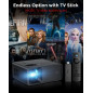 CiBest Mini Projector 2025 Upgraded Full HD 1080P Portable Movie Projector Compatible with iOS/Android/Windows CiBest Mini Projector 2025 Upgraded Full HD 1080P Portable Movie Projector Compatible with iOS/Android/Windows