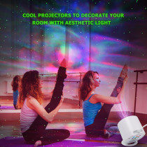 Galaxy Star Projector with Timer & Remote – Night Light for Bedroom, Party, and Decoration