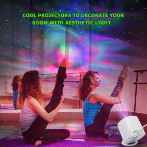 Galaxy Star Projector with Timer & Remote – Night Light for Bedroom, Party, and Decoration