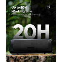 Enceinte Bluetooth Étanche IPX5 - Cadeau Parfait Noël & Fête