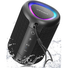 Enceinte Bluetooth Étanche IPX5, Son Clair Puissant, TWS
