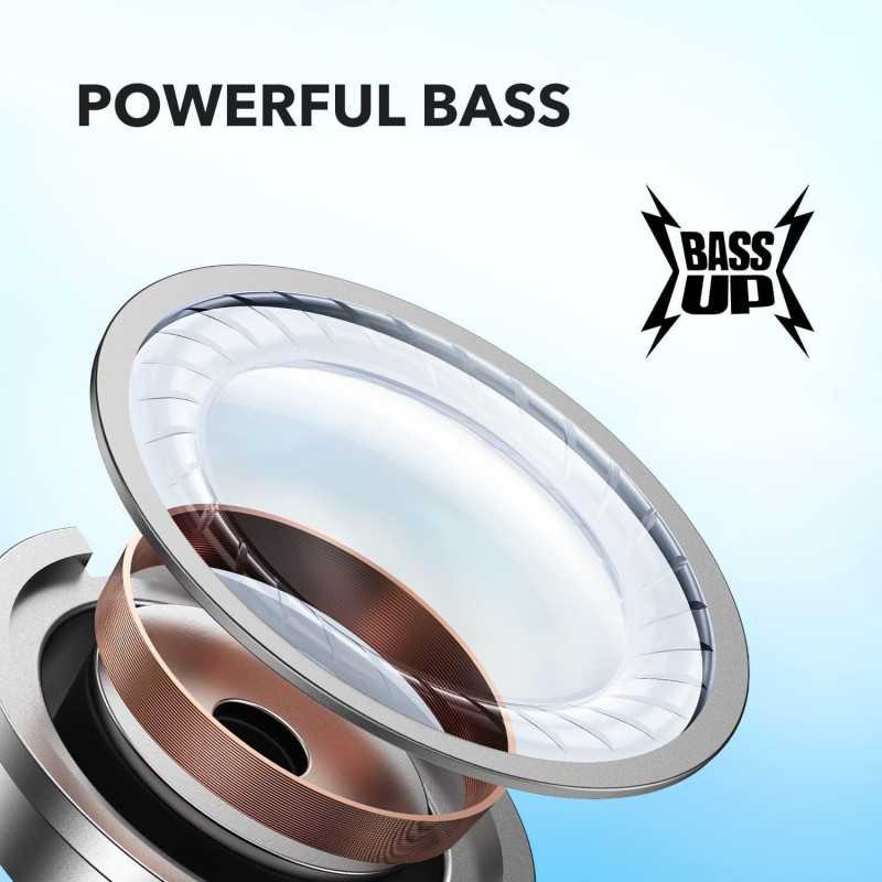 Écouteurs Soundcore P20i True Wireless, Bass Profond, 30H